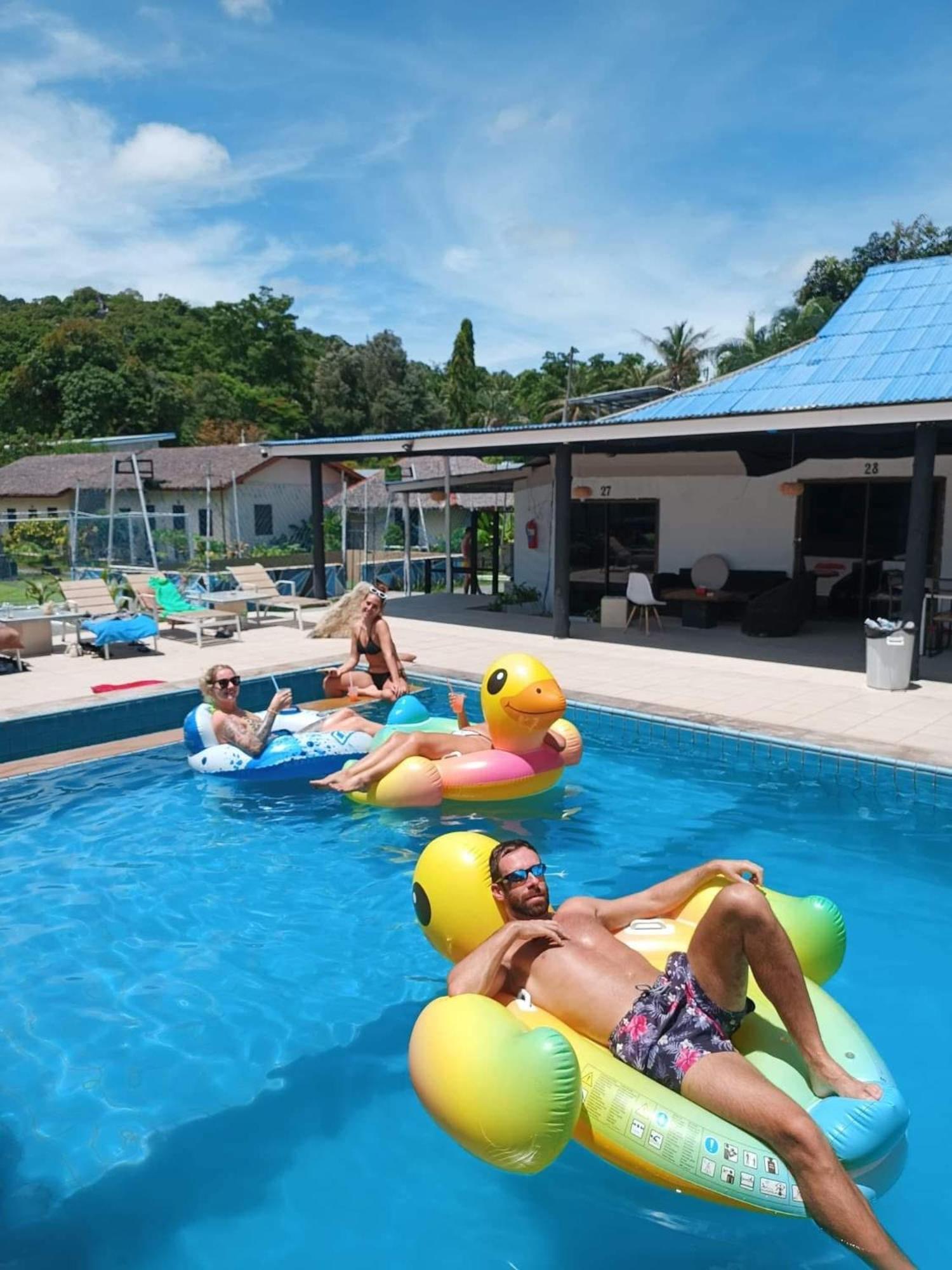 帕岸岛 Phangan Padel Club酒店 外观 照片